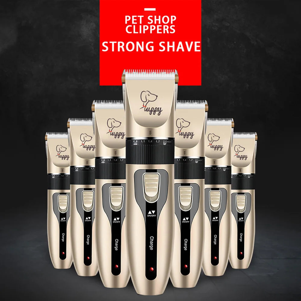 Professional Cordless Pet Clipper Kit | Dog, Cat & Rabbit Hair Trimmer Set